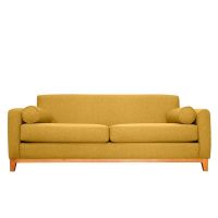 Sofá Meli Felpa Ambarino 2 Cuerpos