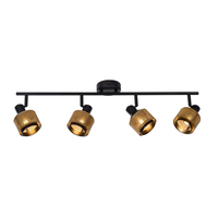 Barra Direccional Rafa Negro 4xE14