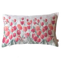 FUNDA COJÍN MARISA TULIPANES 50X30