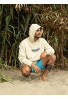 Poleron Canguro Vsc Tripper Po Beige Hombre Volcom