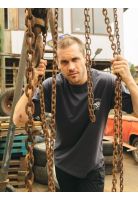 Polera MC Solo Wolf Azul Hombre Volcom