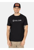 Polera MC Header Negro Hombre Volcom