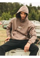 Poleron Canguro Rusty Brand Hoodie Café Hombre Rusty