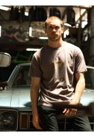 Polera MC Circle Stone Café Hombre Volcom