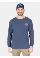 Polera ML Clip Azul Hombre Rusty