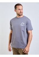 Polera MC Leaf Gris Hombre Rusty