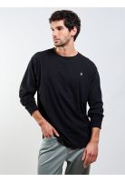 Polera ML VLC Stone Negro Hombre Volcom