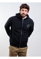 Poleron FZ Cyco Natural Co Zip Negro Hombre Rusty