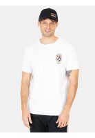 Polera MC Dragginstone Blanco Hombre Volcom