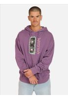 Poleron Canguro Spot Morado Hombre Volcom
