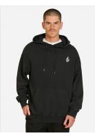 Poleron Canguro Skidder Negro Hombre Volcom