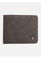 Billetera Slim Stone blk Negro Hombre Volcom
