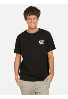 Polera MC Curl Negro Hombre Rusty