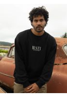 Poleron CR Dead Smyle Crew Negro Hombre Rusty