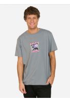 Polera MC Crest Gris Hombre Rusty