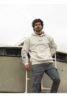 Poleron Canguro Abducted Hoodie Beige Hombre Rusty