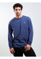 Polera ML VLC Stone Azul Hombre Volcom