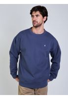 Poleron CR Single Stone Crew Azul Hombre Volcom