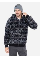 Poleron Drip Multicolor Hombre Rusty