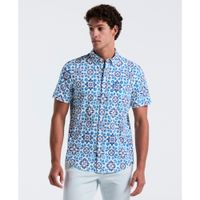 Camisa Hombre Manga Corta Blanca OPWM2503