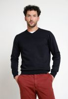 Sweater Hombre Cuello V Parrot Negro