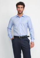 Camisa Hombre Formal Algodón Travel Celeste