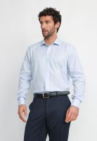 Camisa Hombre Formal Algodón Non Iron Celeste