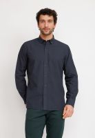 Camisa ML Hombre Basilio Azul Marino