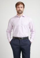 Camisa Formal Hombre Non Iron Microdiseño Regular Travel Rosado