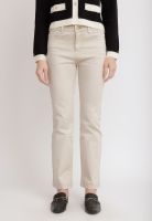 Pantalón Recto Beige Ely26 Mujer