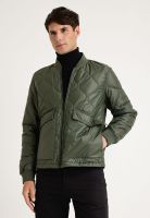 Parka Acolchada Verde Hombre