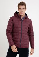 Parka Hombre Acolchada Pluma Burdeo