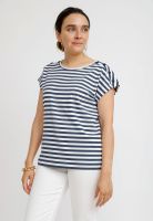 Polera Mujer Bilbao Algodón Peruano Marino