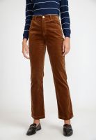 Pantalón Cotelé Mujer Nora Beige