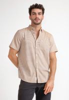 Camisa Hombre Manga Corta Mostaza