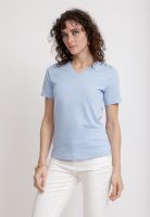 Polera Mujer Altea Algodón Peruano Celeste