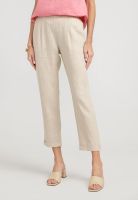 Pantalón Mujer Clara Lino Beige