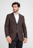 Chaqueta Formal Lana Café