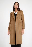 Abrigo Mujer Lana Camel