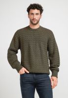 Sweater Hombre Cuello Polo Militar