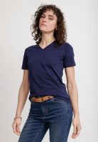 Polera Mujer Altea Algodón Peruano Navy