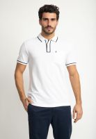 Polera Hombre Polo Manga Corta Blanca