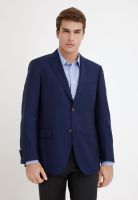 Chaqueta Formal Hombre Lana S100'S Liso Slim Mix&Color Azul