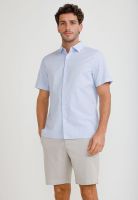 Camisa Hombre Manga Corta Algodón Celeste 4KSW7013