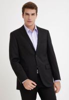 Chaqueta Formal Hombre Lana S100'S Liso Slim Mix&Color Negro