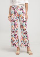 Pantalón Mujer Alondra Viscosa Floral Magenta