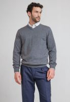 Sweater Hombre Formal Cuello V Marengo