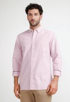 Camisa Rayas Hombre Beta Rojo