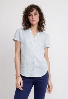 Blusa Mujer Keiko Lino Celeste