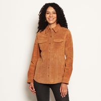 Chaqueta Manga Larga Cuero Con Broches